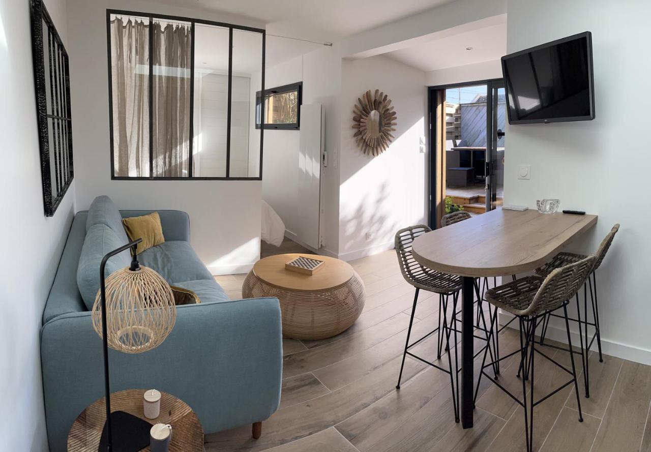 Lodge Le Cabanon Acces Direct Plage ! Ла-Тюрбаль Екстер'єр фото