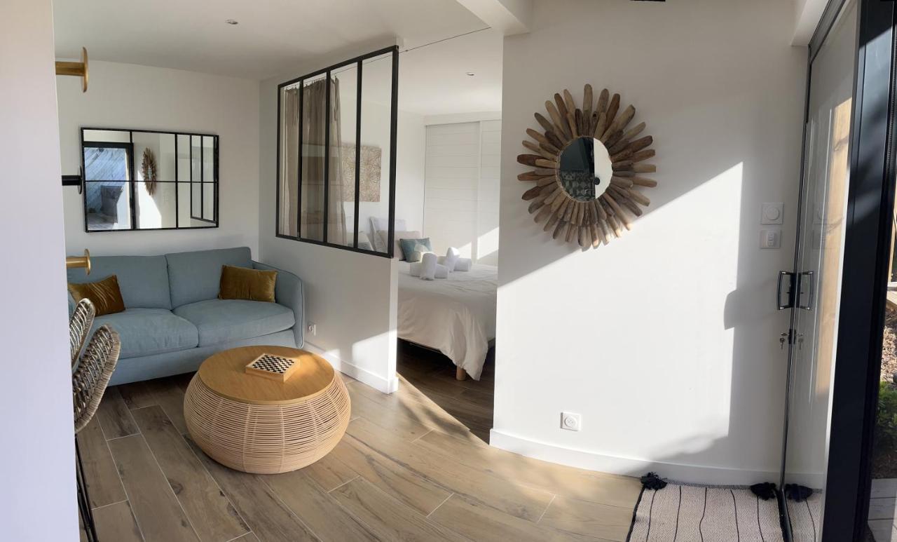 Lodge Le Cabanon Acces Direct Plage ! Ла-Тюрбаль Екстер'єр фото