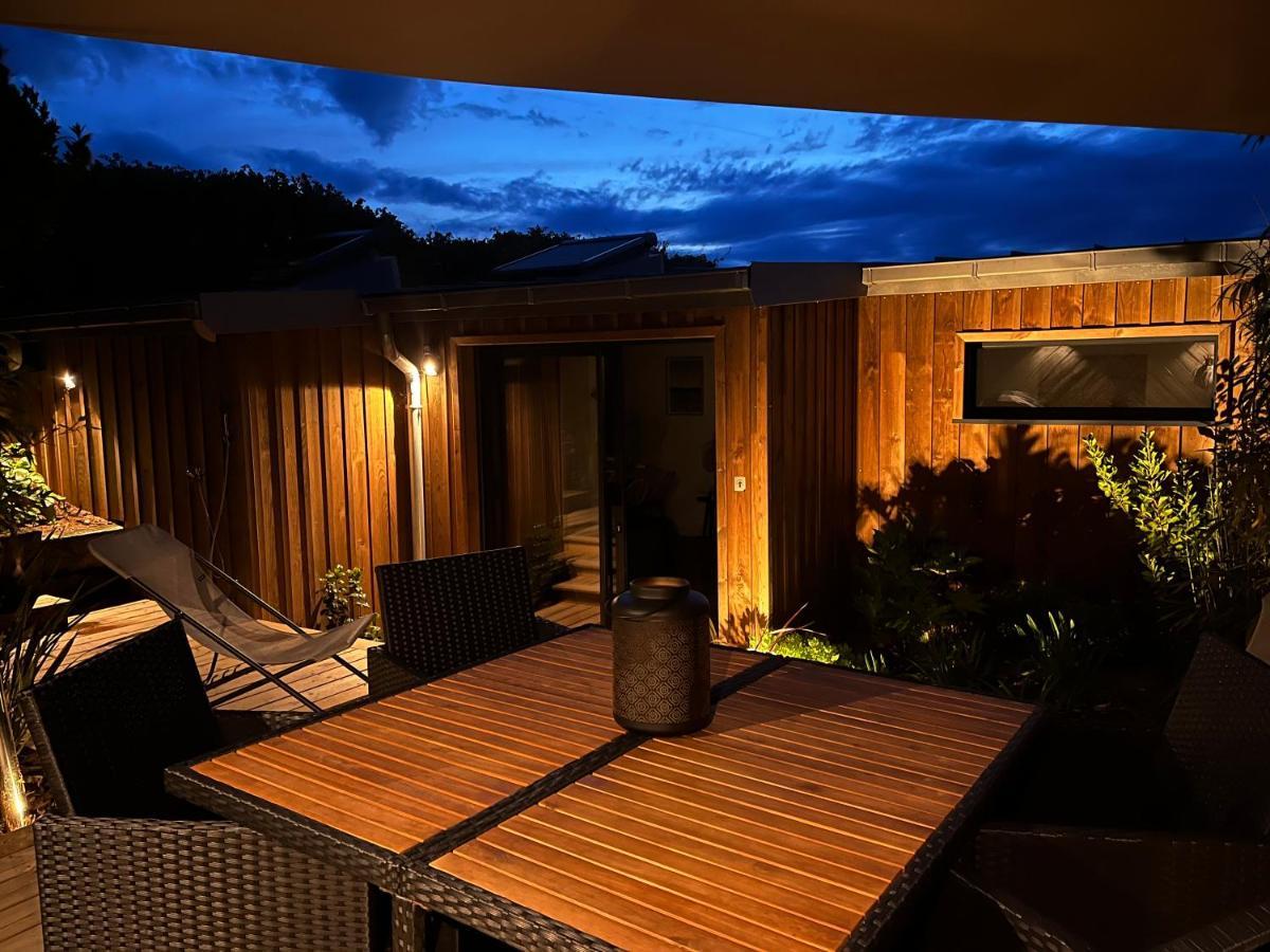 Lodge Le Cabanon Acces Direct Plage ! Ла-Тюрбаль Екстер'єр фото